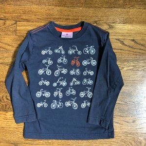 Hanna Andersson Bike Cotton Shirt Size 4